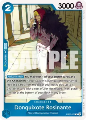 Donquixote Rosinante (EB02 EB02-025) Anime 25th Collection