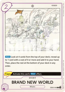 BRAND NEW WORLD (EB02 EB02-040) Anime 25th Collection