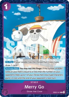 Merry Go (EB02 EB02-041) Anime 25th Collection
