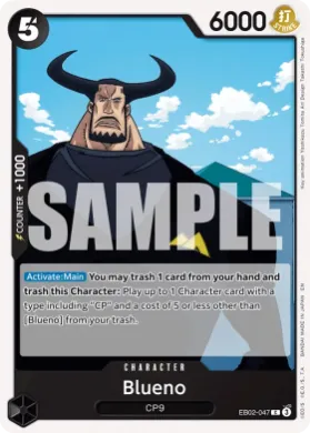 Blueno (EB02 EB02-047) Anime 25th Collection