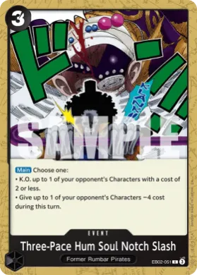 Three-Pace Hum Soul Notch Slash (EB02 EB02-051) Anime 25th Collection