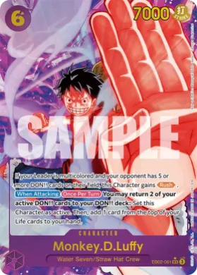 Monkey.D.Luffy (EB02 EB02-061) Anime 25th Collection