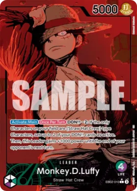 Monkey.D.Luffy (EB02 EB02-010) Anime 25th Collection