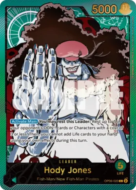 Hody Jones (EB02 OP06-020) Anime 25th Collection
