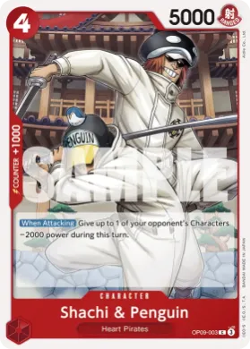 Shachi & Penguin (OP09 OP09-003) Emperors in the New World