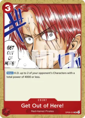 Get Out of Here! (OP09 OP09-018) Emperors in the New World