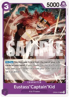 Eustass"Captain"Kid (OP09 OP09-075) Emperors in the New World