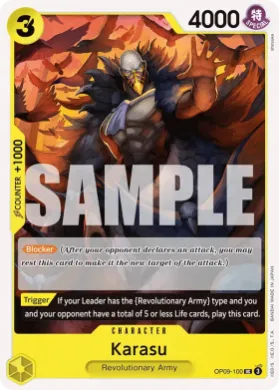 Karasu (OP09 OP09-100) Emperors in the New World
