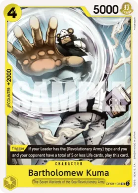 Bartholomew Kuma (OP09 OP09-108) Emperors in the New World