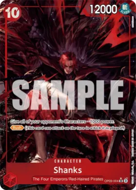 Shanks (OP09 OP09-004) Emperors in the New World