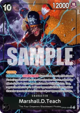 Marshall.D.Teach (OP09 OP09-093) Emperors in the New World