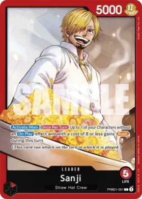 Sanji (PRB01 PRB01-001) One Piece Card The Best