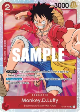 Monkey.D.Luffy (OP01 OP01-024) Romance Dawn