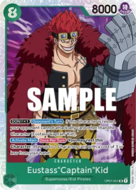 Eustass"Captain"Kid (OP01 OP01-051) Romance Dawn