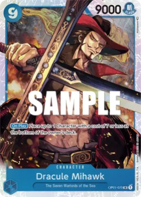 Dracule Mihawk (OP01 OP01-070) Romance Dawn