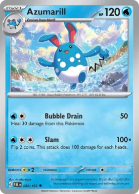 Azumarill (PAL 45) Paldea Evolved