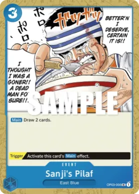 Sanji's Pilaf (OP03 OP03-056) Pillars of Strength