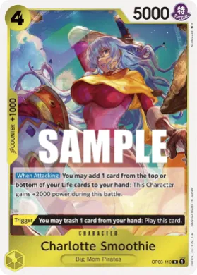 Charlotte Smoothie (OP03 OP03-110) Pillars of Strength