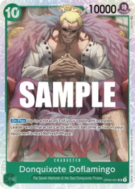 Donquixote Doflamingo (OP04 OP04-031) Kingdoms of Intrigue