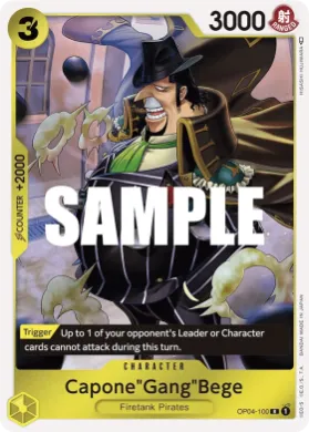 Capone"Gang"Bege (OP04 OP04-100) Kingdoms of Intrigue