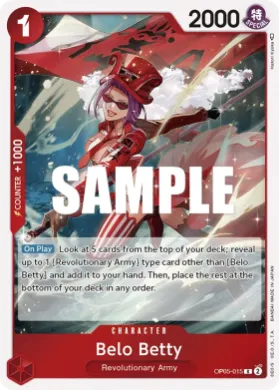 Belo Betty (OP05 OP05-015) Awakening of the New Era