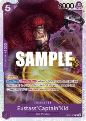 Eustass"Captain"Kid (OP05 OP05-074) Awakening of the New Era
