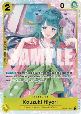 Kouzuki Hiyori (OP06 OP06-106) Wings of the Captain