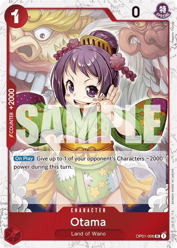 Otama OP01-006 One Piece card