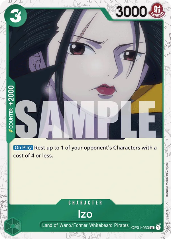 Izo OP01-033 One Piece card