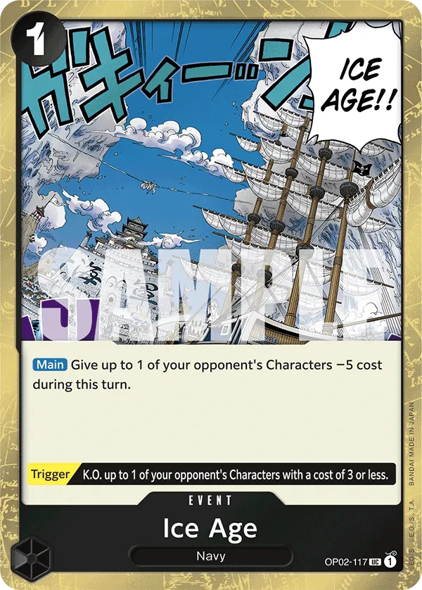 Ice Age OP02-117 One Piece card