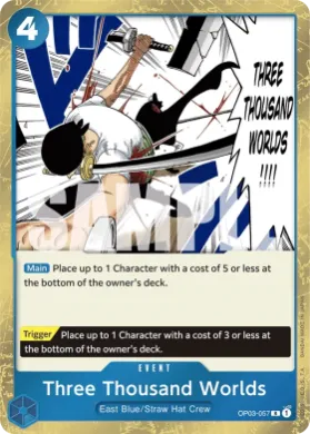 Three Thousand Worlds (PRB01 OP03-057) One Piece Card The Best
