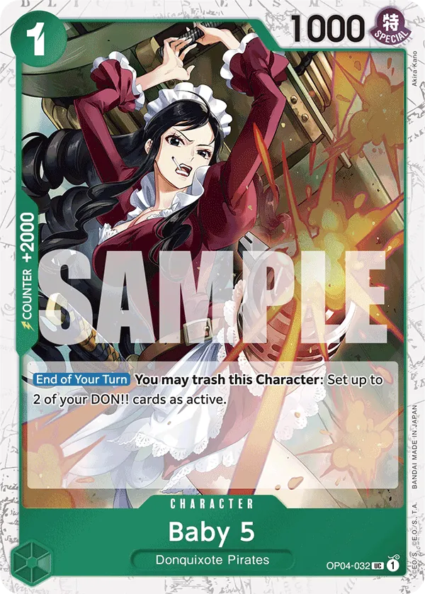 Baby 5 OP04-032 One Piece card