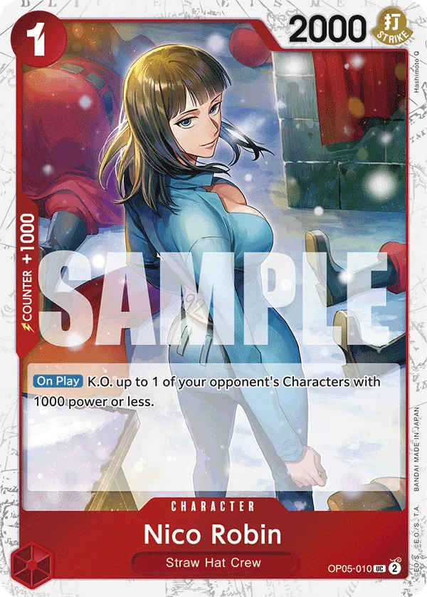 Nico Robin OP05-010 One Piece card