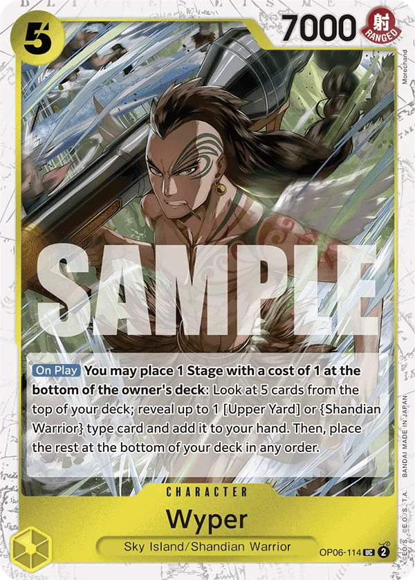 Wyper OP06-114 One Piece card