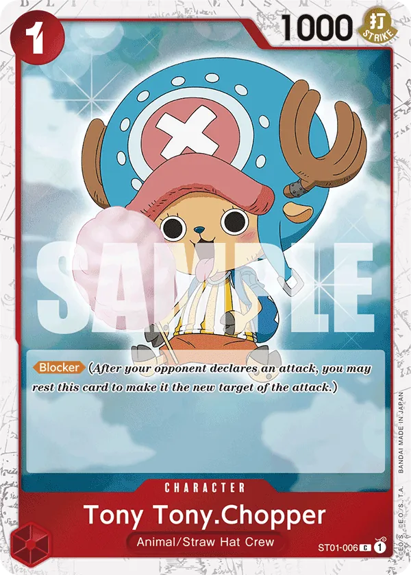 Tony Tony.Chopper ST01-006 One Piece card