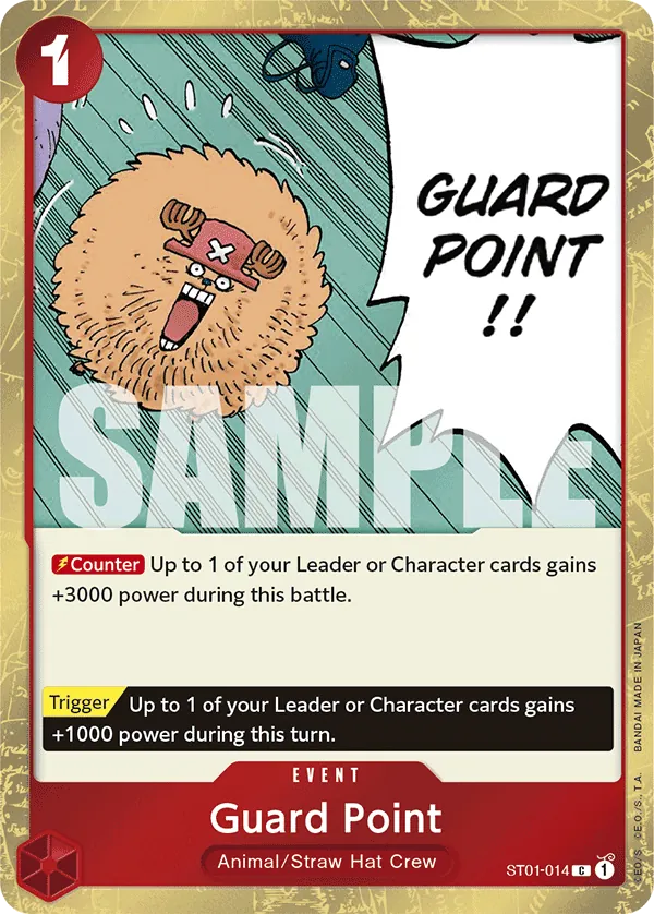Guard Point ST01-014 One Piece card