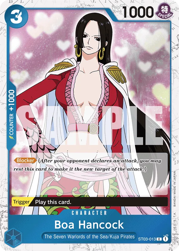 Boa Hancock ST03-013 One Piece card