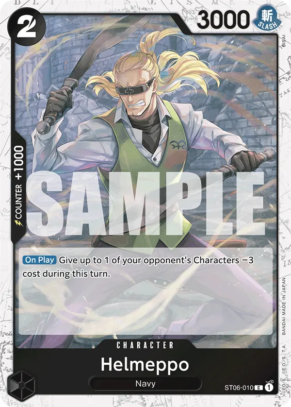 Helmeppo ST06-010 One Piece card
