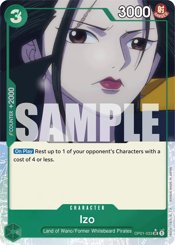 Izo OP01-033 One Piece card