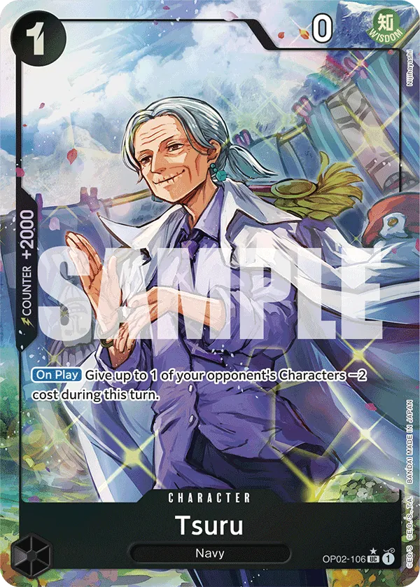 Tsuru OP02-106 One Piece card