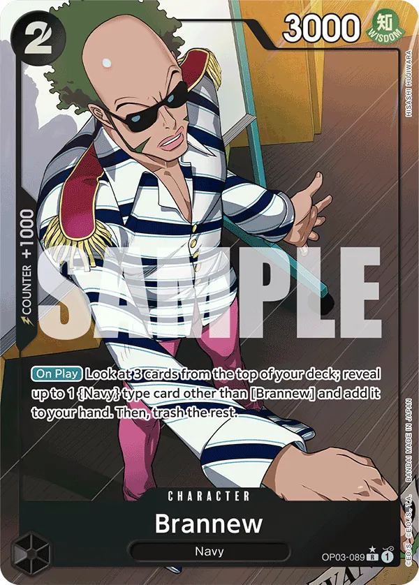 Brannew OP03-089 One Piece card