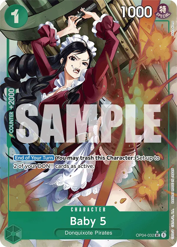 Baby 5 OP04-032 One Piece card