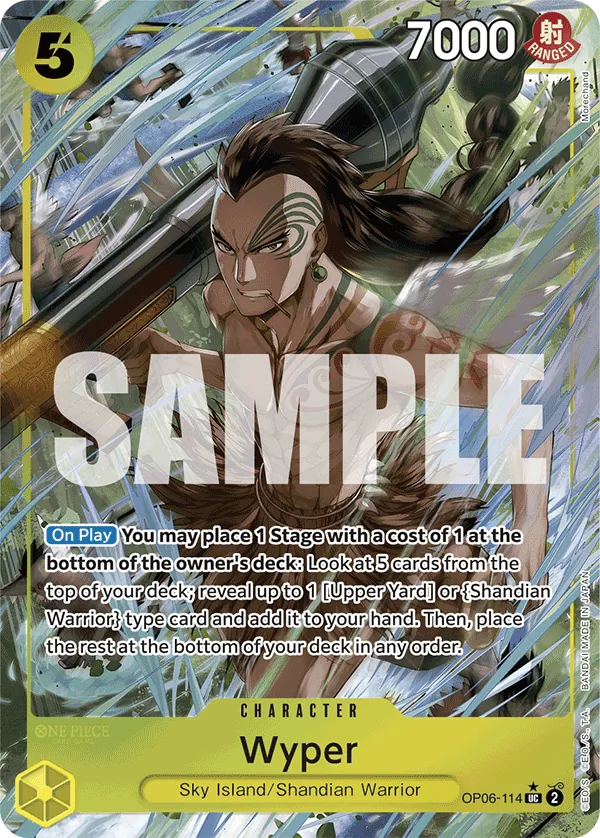 Wyper OP06-114 One Piece card