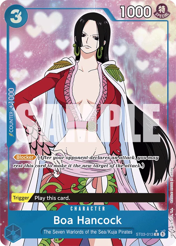 Boa Hancock ST03-013 One Piece card