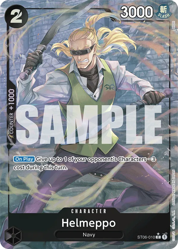 Helmeppo ST06-010 Alt Art One Piece card