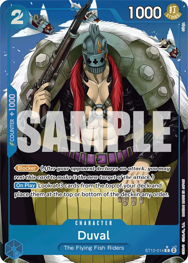 Duval ST12-014 One Piece card