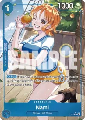 Nami (PRB01 P-053) One Piece Card The Best