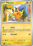 Pikachu (PAL 62) Paldea Evolved