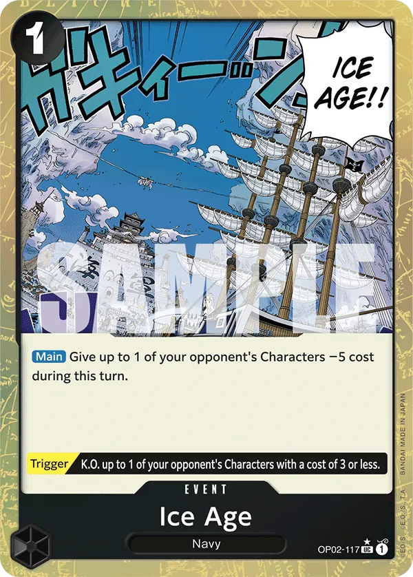 Ice Age OP02-117 One Piece card