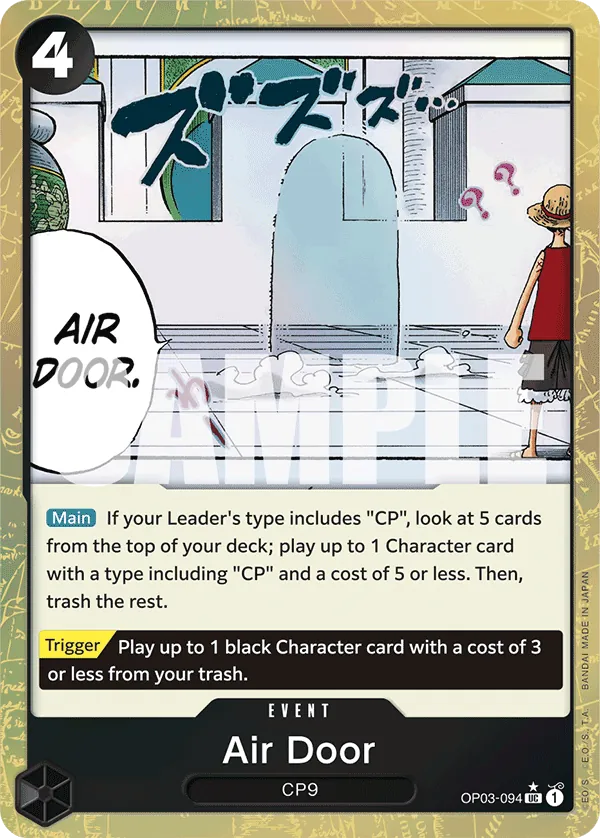 Air Door OP03-094 One Piece card